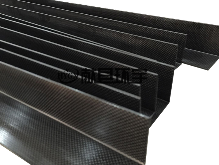 Carbon Fiber Custom-shaped Profiles Processing and Manufacturing, L-shaped Processing Production