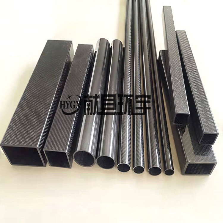 Carbon fiber tubes, various sizes, high strength, corrosion-resistant