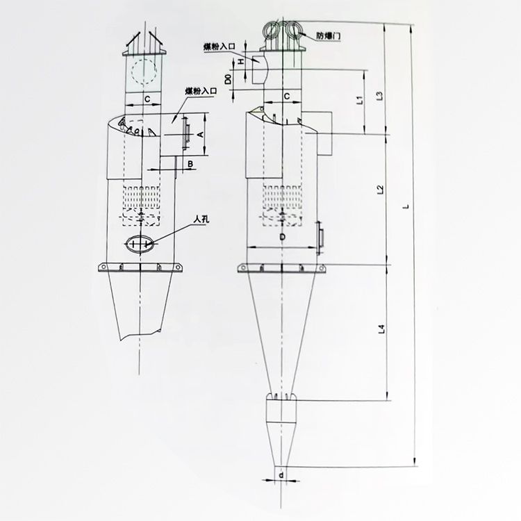 高效细粉分离器