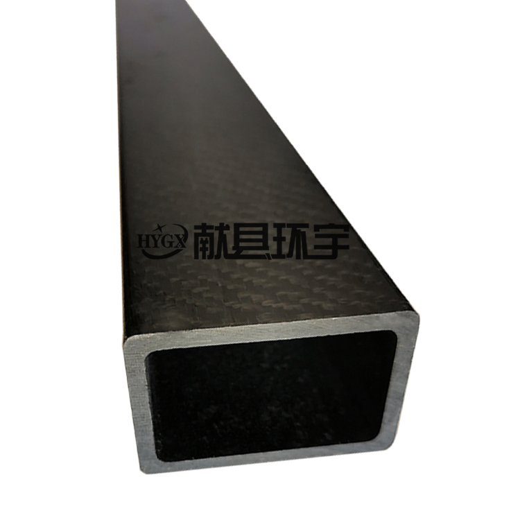 Universal Carbon Fiber Square Tube - Resistant to aging, excellent fatigue resistance, available in multiple specifications