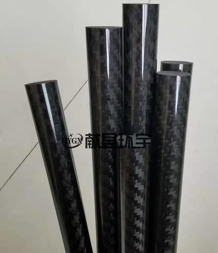 纯碳纤维棒厂家批发拉挤实心碳棒 高强度耐老化 模具配件碳杆厂