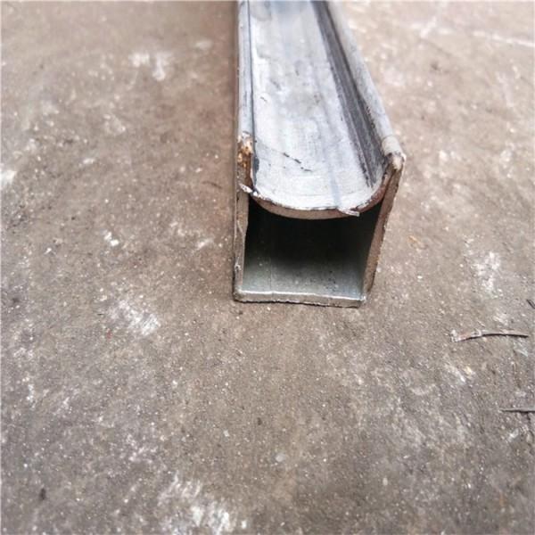 扶手专用的凹槽焊管产品，加工任何槽管尺寸