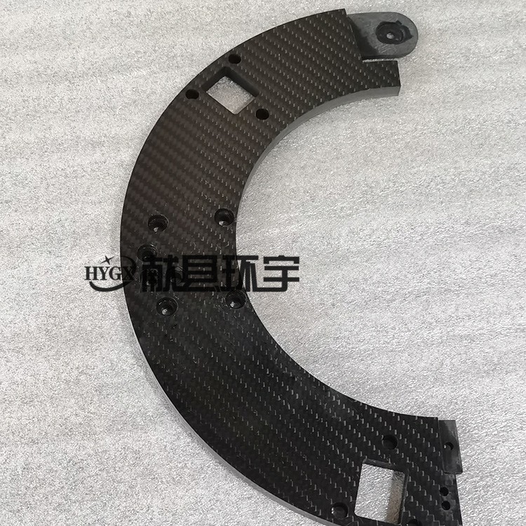 各种尺寸任意切割雕刻 3K碳纤维板  环宇定制碳板