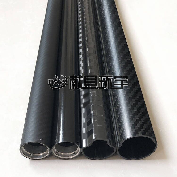 环宇碳纤维管 高强度辊筒 卷绕设备碳纤维辊轴