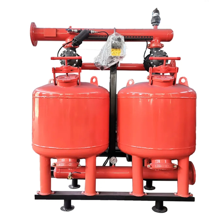 Sand and gravel filter, Centrifugal filter