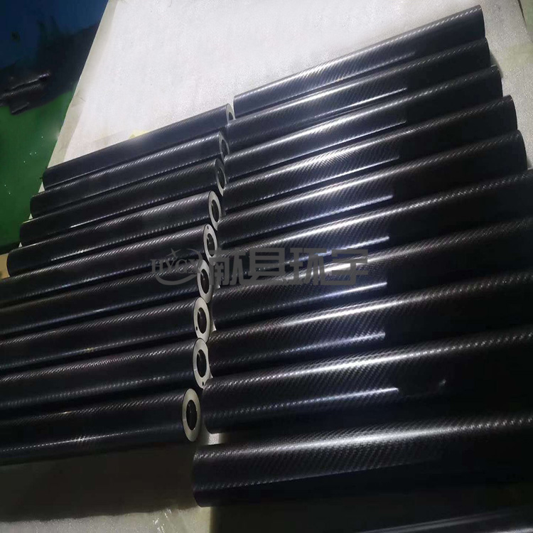 碳纤维轴杆 轻量化大型设备传动轴 高精度 直线度高
