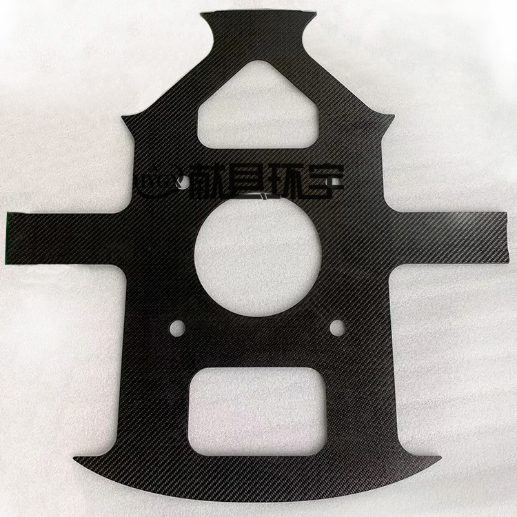 Universe 3K Carbon Fiber Plate Custom Parts Precision Machined Thick Carbon Fiber Plate Grooving Carving