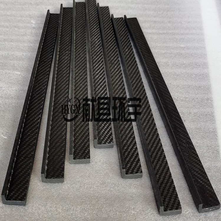 Universal Carbon Fiber Processing, Carbon Fiber Profiles, Carbon Fiber L-Shaped Bars, Industrial Parts