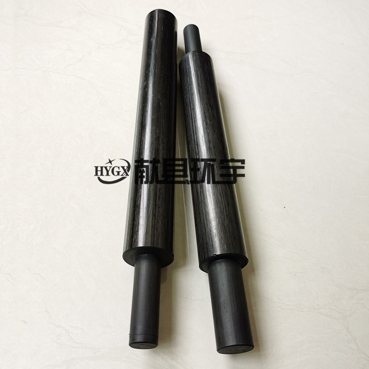定做辊轴用斜纹碳纤维管3K碳纤维管材 辊轴导向轴 碳纤维制品