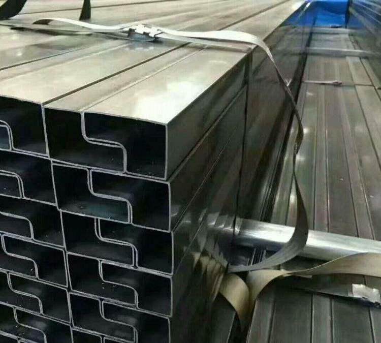 厚壁P形管尺寸，方形P形管，热镀锌P形管