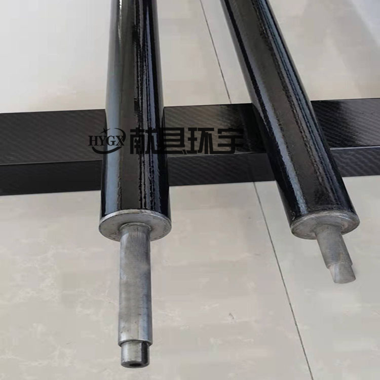 环宇加工 高强度建材印刷大直径碳纤维辊轴