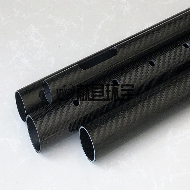 3K carbon fiber tube for sports equipment components - Universal carbon fiber round tube
