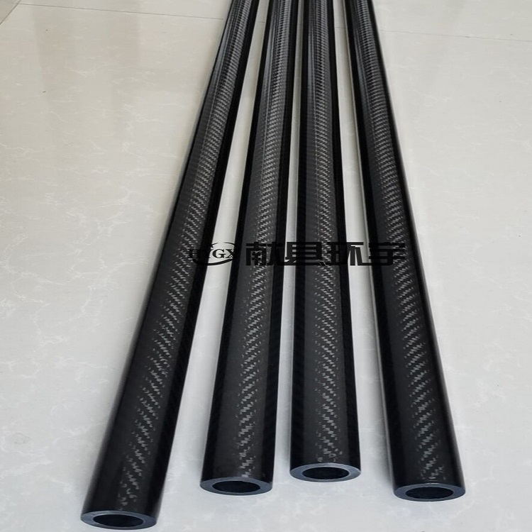 High strength 3K carbon fiber tube drone model carbon tube CNC machining