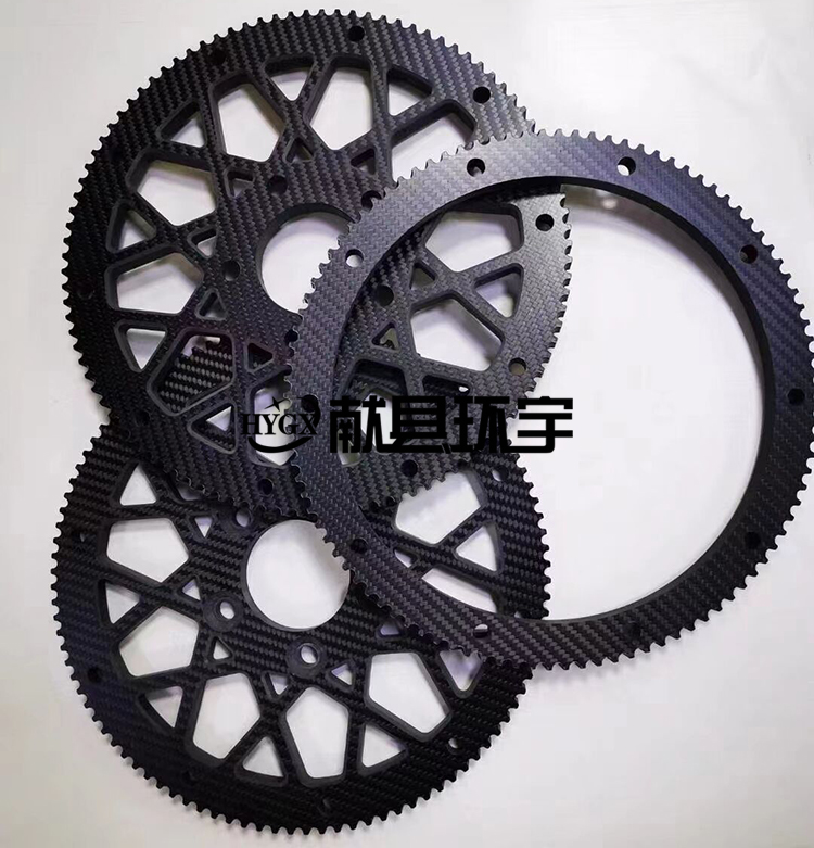 Processing of carbon fiber sheet, cutting of carbon fiber products, precision machining of carbon fiber tooth discs, gears, shift paddles
