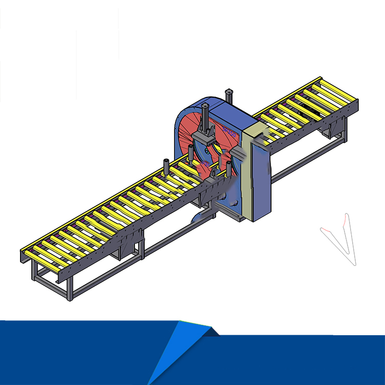型材水平缠绕机