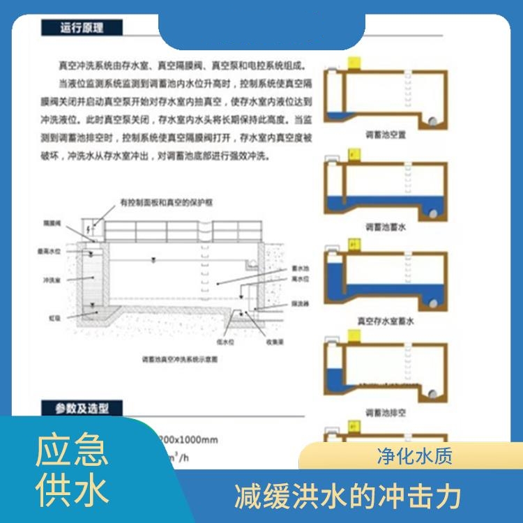 调蓄池除臭设备供应 蓄水功能 暂时储存大量雨水