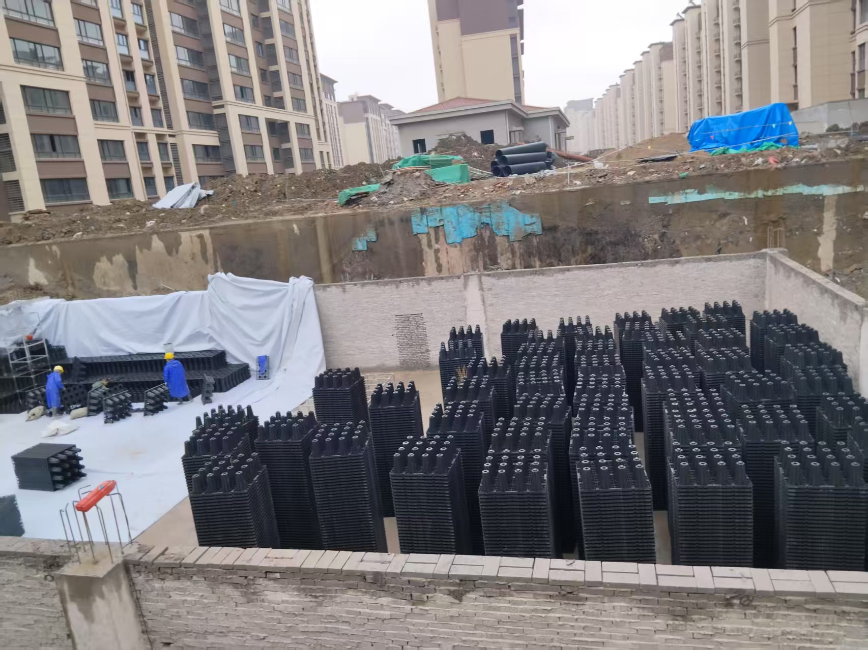 雨水收集模块