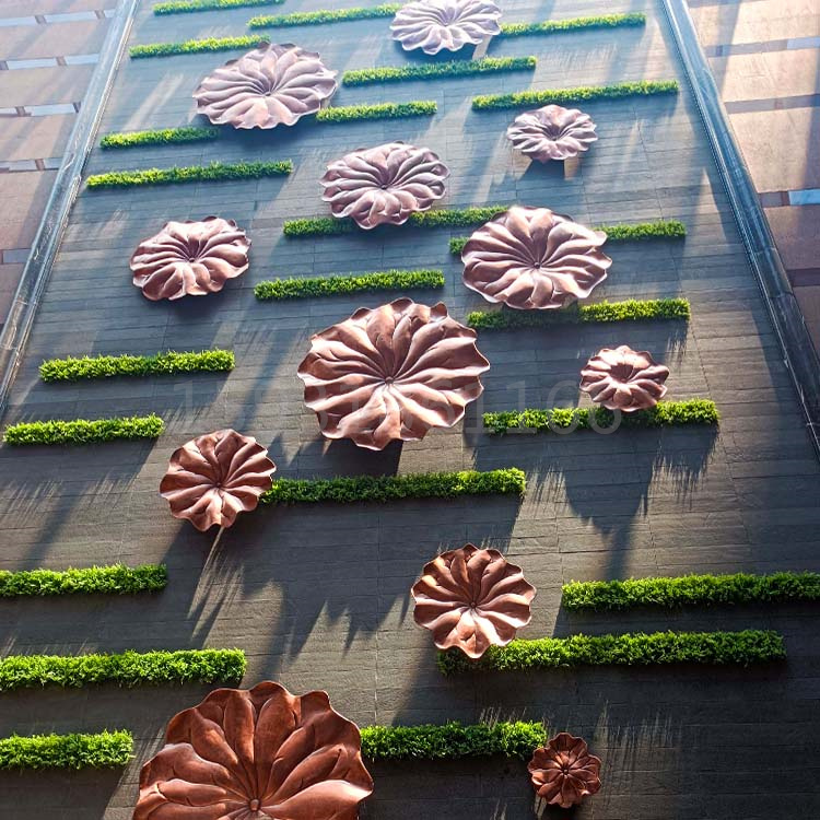 云臻世纪大堂背景墙
