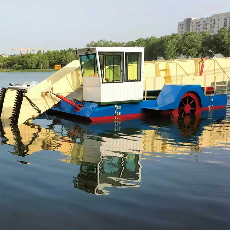 多功能水面割草船-规格多样-水陆两栖