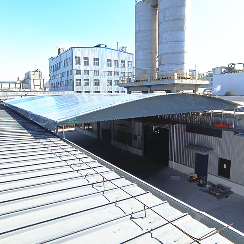 天津专业生产厂房电动雨棚 推拉伸缩棚 活动推拉棚