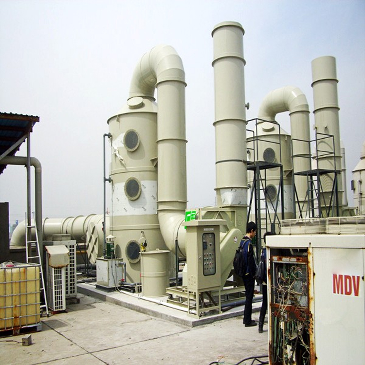 钢衬塑防腐废气塔