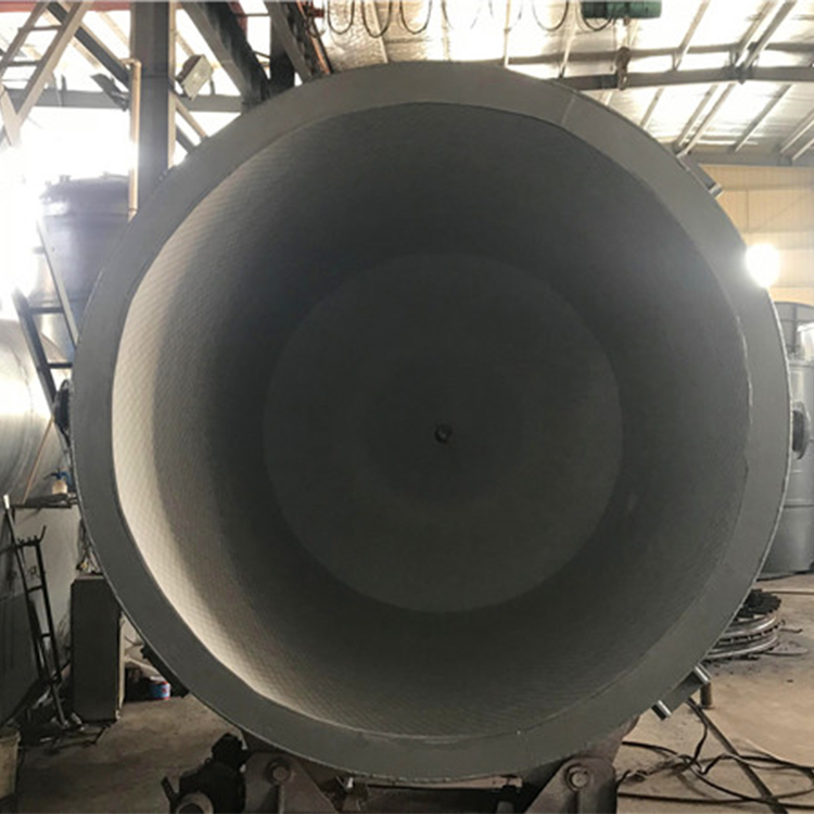 40立方钢衬塑搅拌罐内部衬塑图
