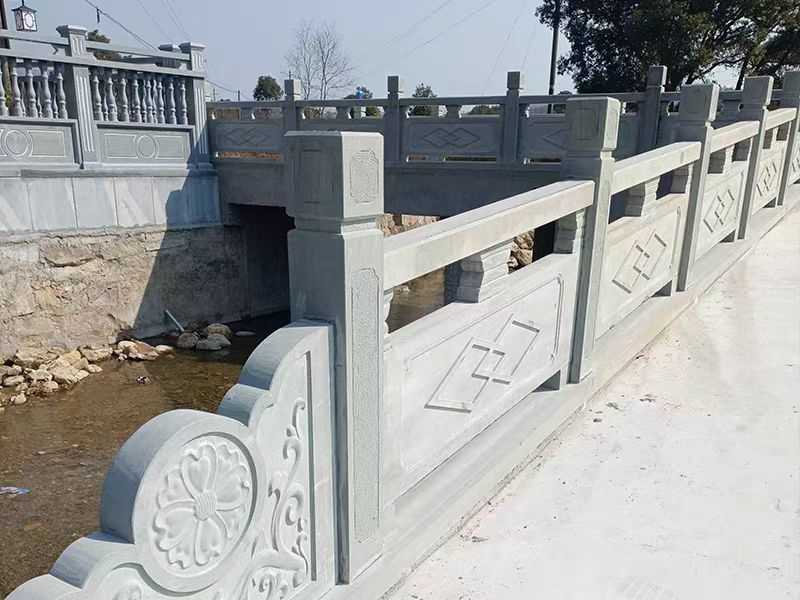 青石栏杆,石栏杆