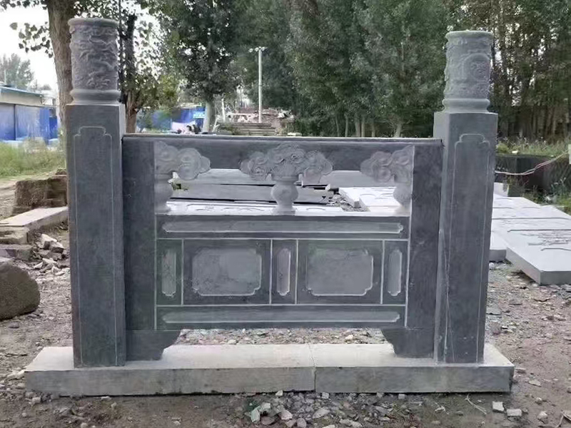 青石栏杆,石栏杆