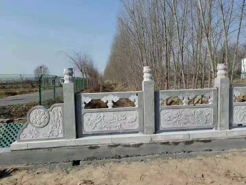 青石栏杆,石栏杆