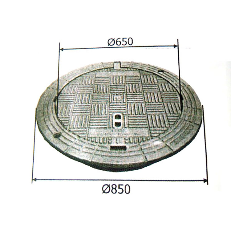 球墨铸铁井盖 承重耐用