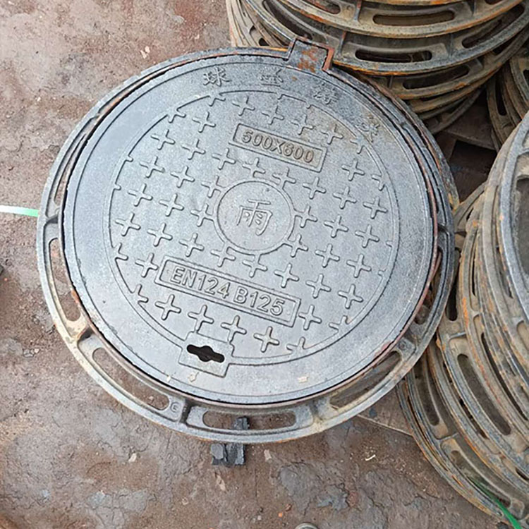 球墨铸铁井盖 防坠耐磨