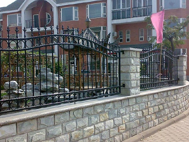 铁艺护栏 别墅小区围网隔离