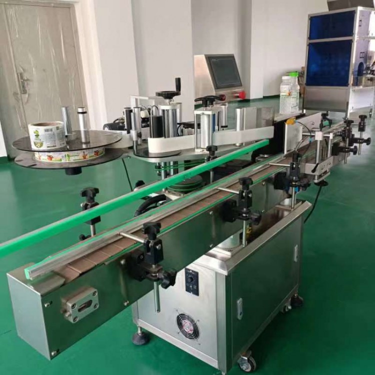 济南直线型不干胶贴标机 天鲁矿泉水瓶贴标机