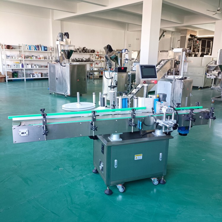 单面不干胶贴标机 济南天鲁玻璃瓶贴标签机