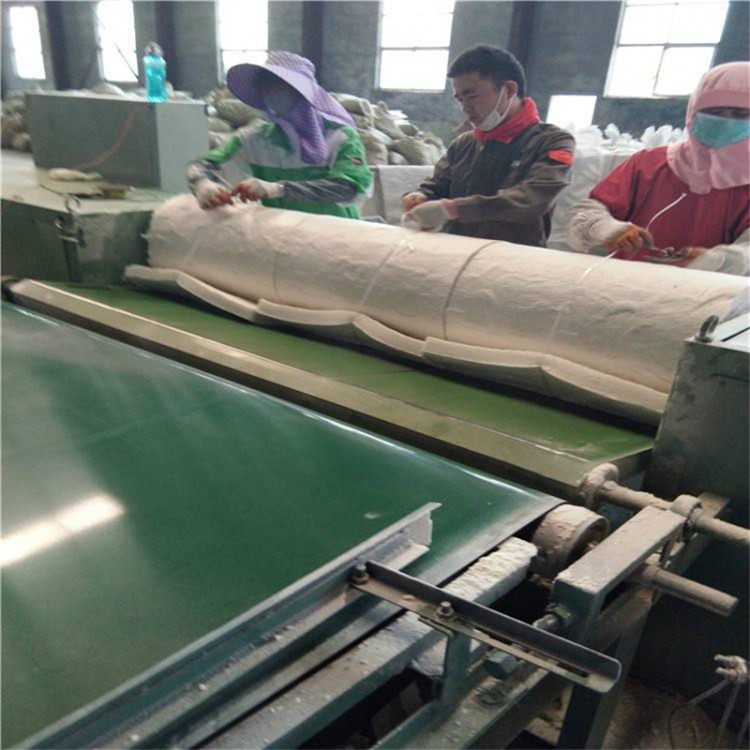 硅酸铝毡车间展示