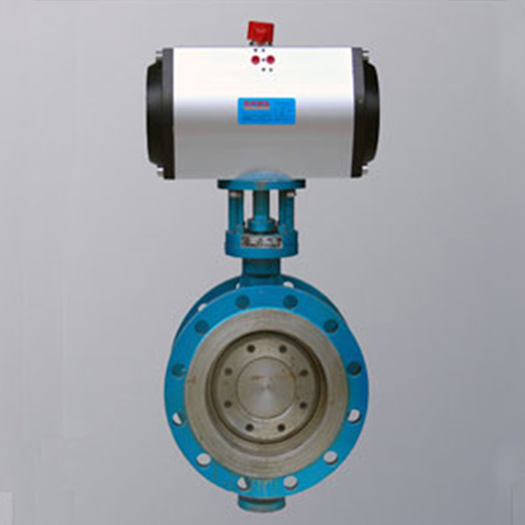 气动法兰蝶阀