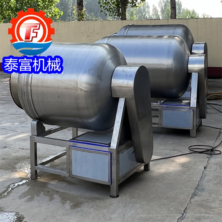 50L真空滚揉机肉食品腌制入味设备小型真空滚揉机