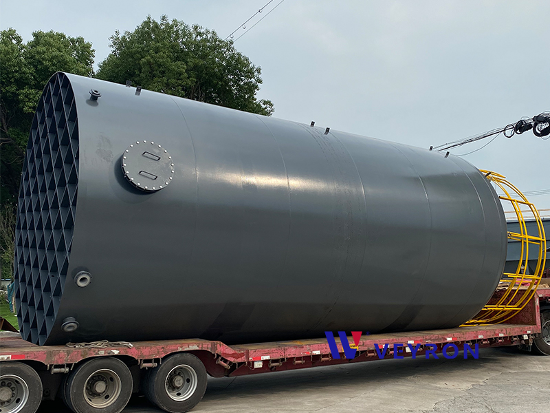 80立方钢塑盐酸储罐