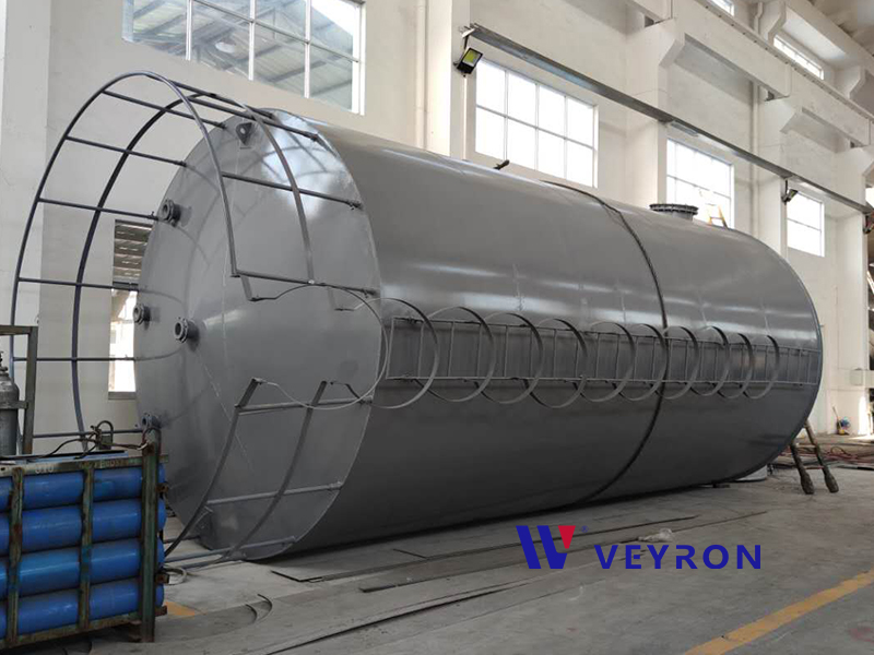 80立方钢塑盐酸储罐