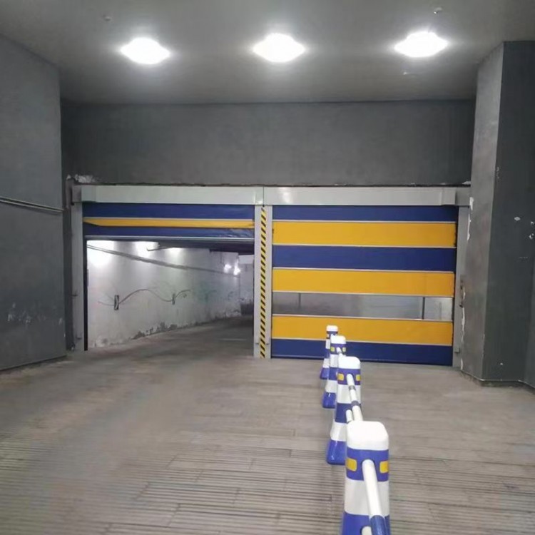 塘沽区电动卷帘门安装，车间卷帘门，抗风卷帘门定做厂