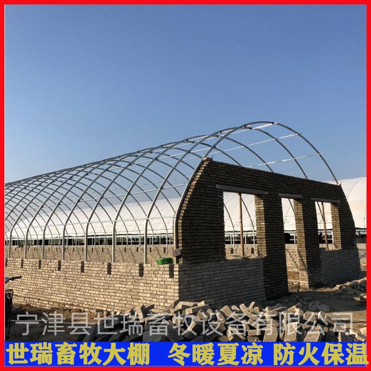 肉鸭养殖棚建设 散养鸭棚搭建 蛋鸭养殖大棚安装厂家