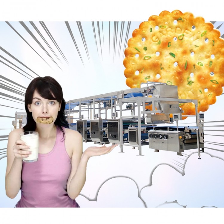 闪电成型流水线饼干生产线