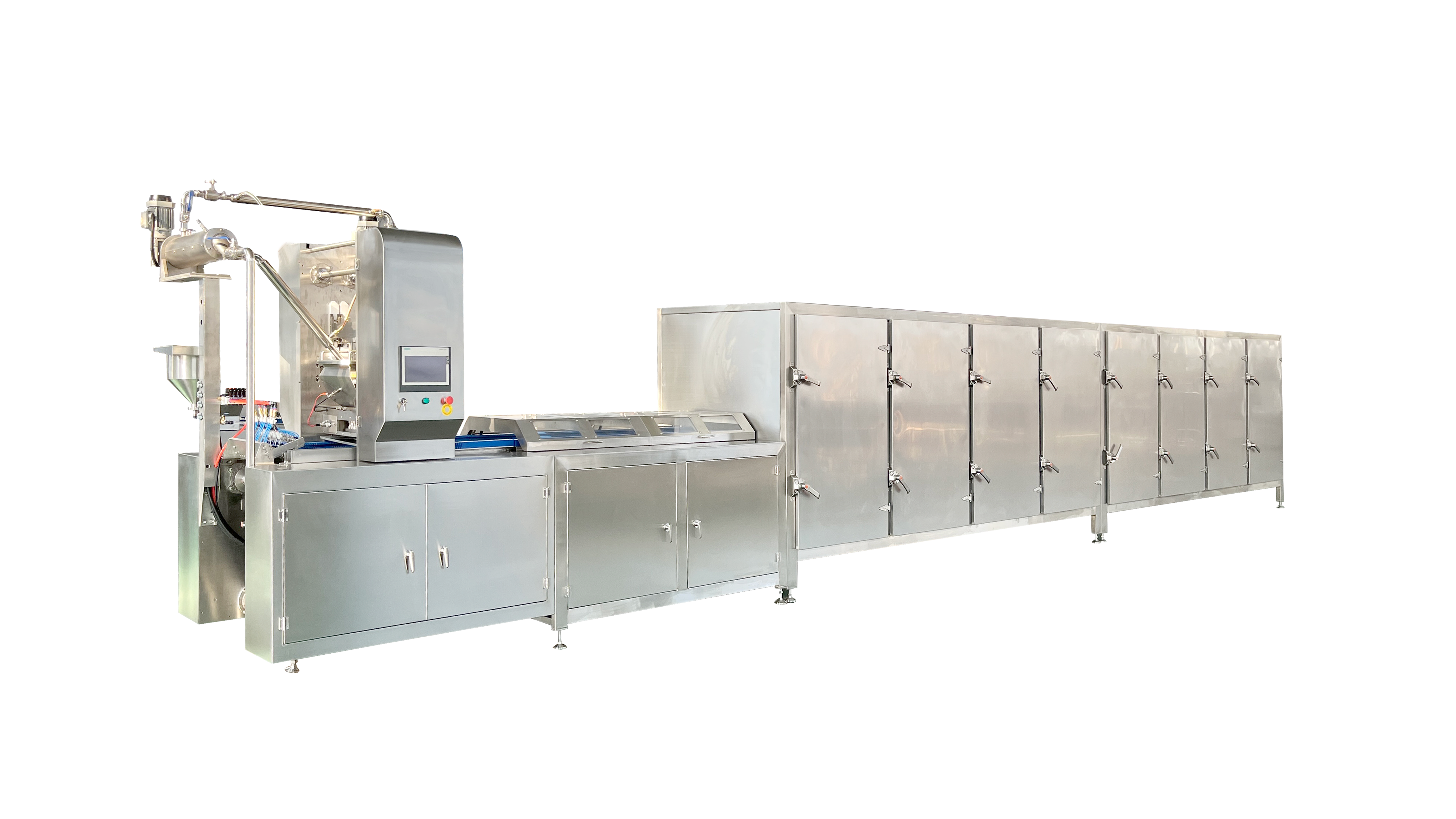 150kg/h全自动浇注软糖果生产线-金属模