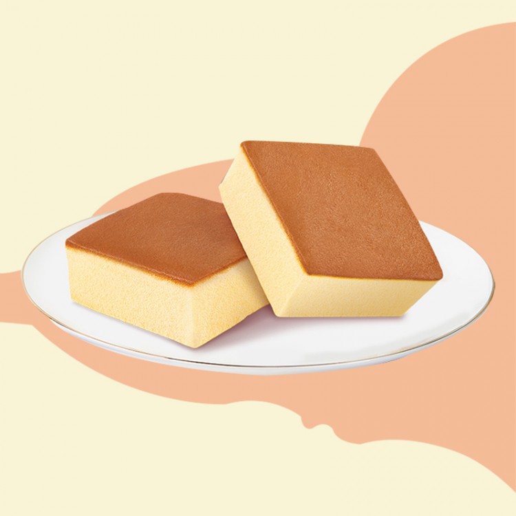 全自动切块层奶油蛋cake糕生产线
