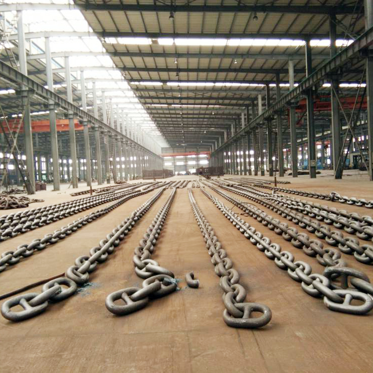 多种规格锚系泊链船用有挡无挡船用锚链配件