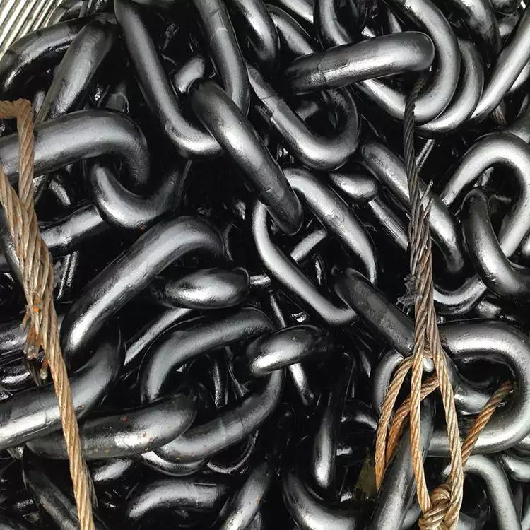 高强度渔需链条多种规格矿用圆环链条船用锚链
