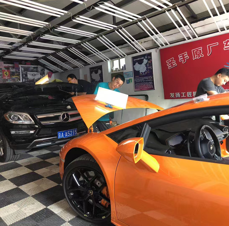 高端车凹陷修复案例