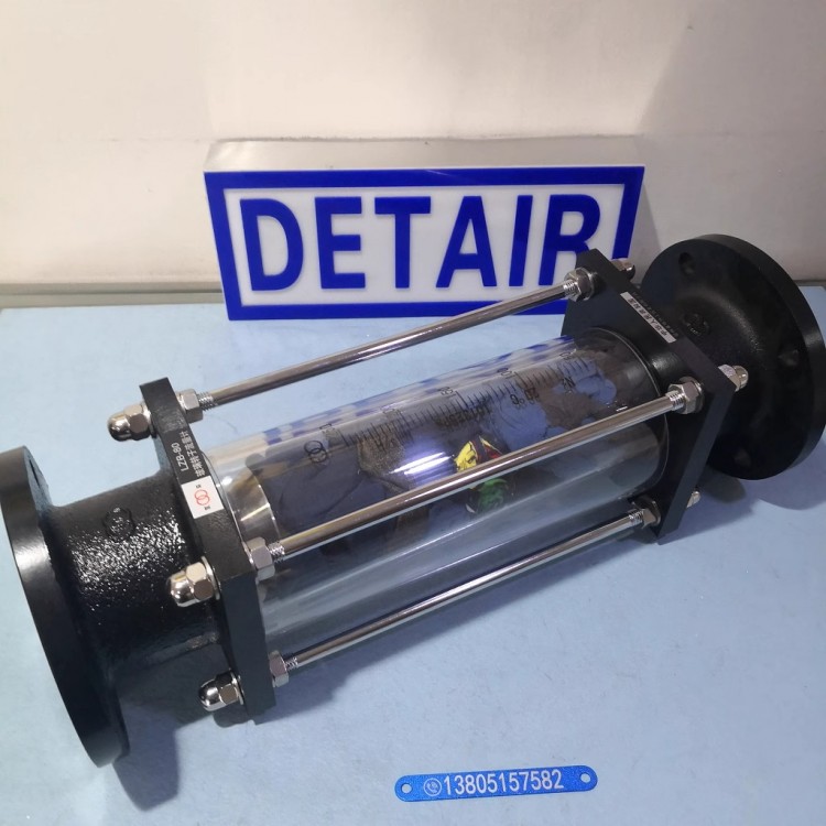 LZB-80玻璃转子流量计 法兰型玻璃管浮子流量计