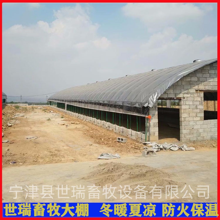 肉鸭养殖大棚施工价格 鸭棚安装材料 建设养鸭棚厂家