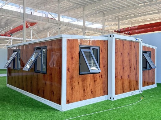 双翼拓展折叠箱房厂家服务热线18630593821